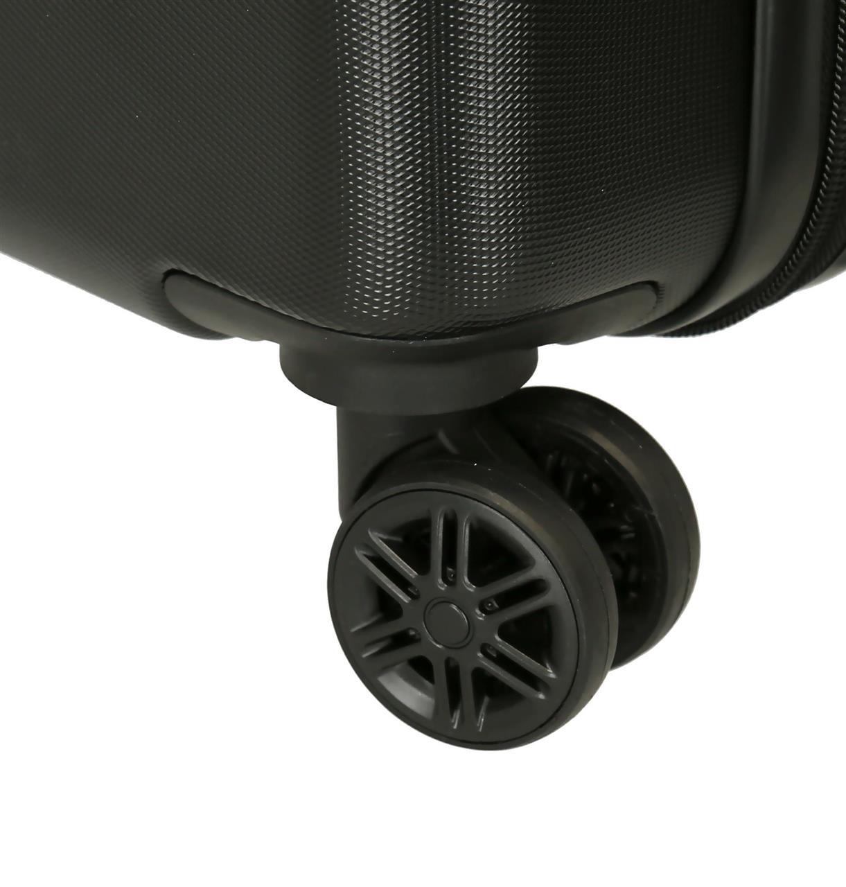 3821421 SET/2 TROLLEY ABS 55-65CM.4R.MICKEY STUD NEGRO