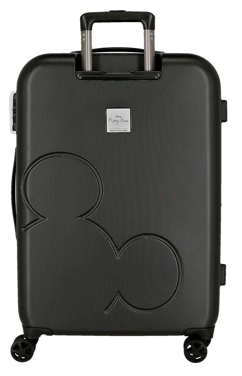 5418821 TROLLEY ABS 70 cm. C/ext. 4r. MICKEY Gute Reise schwarz