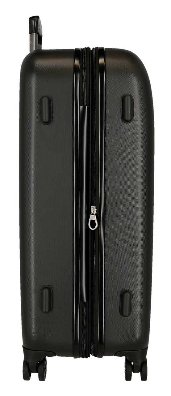 5418821 TROLLEY ABS 70 cm. C/ext. 4r. MICKEY Gute Reise schwarz