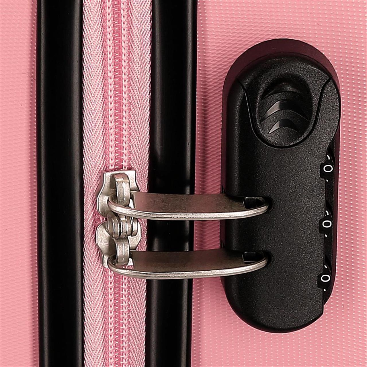 3961121 TROLLEY ABS 55CM.4R. Koszmar NUDE