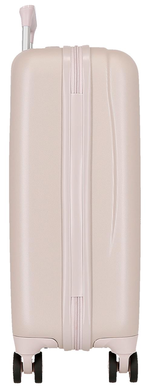 3111141 TROLLEY ABS 55CM.4R. Punto coccolami felice BEIGE