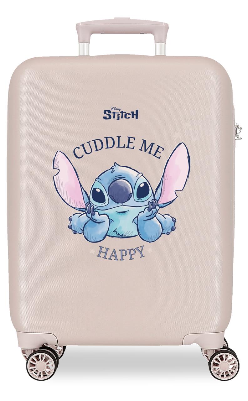 3111141 TROLLEY ABS 55CM.4R. Punto coccolami felice BEIGE