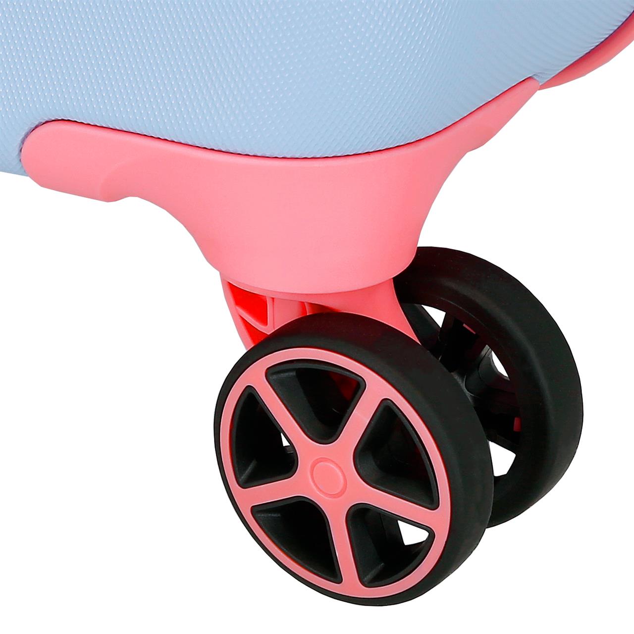 5439221 TROLLEY ABS 65CM. 4r. MICKEY Crazy Trip Blue