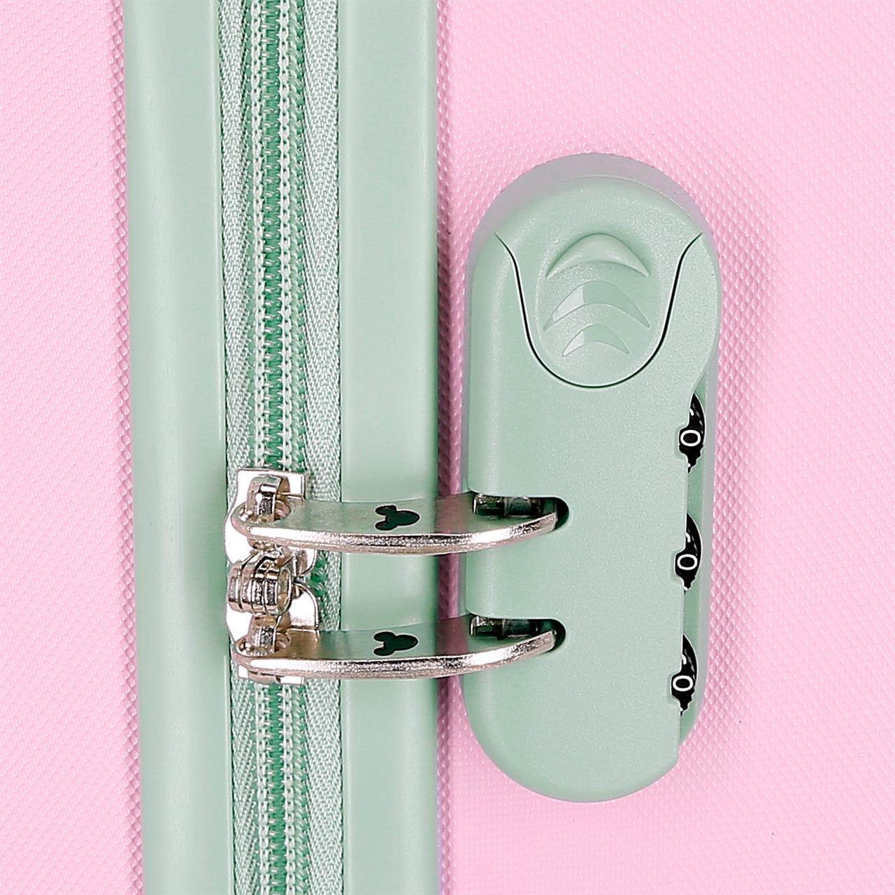 5439522 SET/2 TROLLEY ABS 55-65CM. 4r. MICKEY Crazy Trip Ros