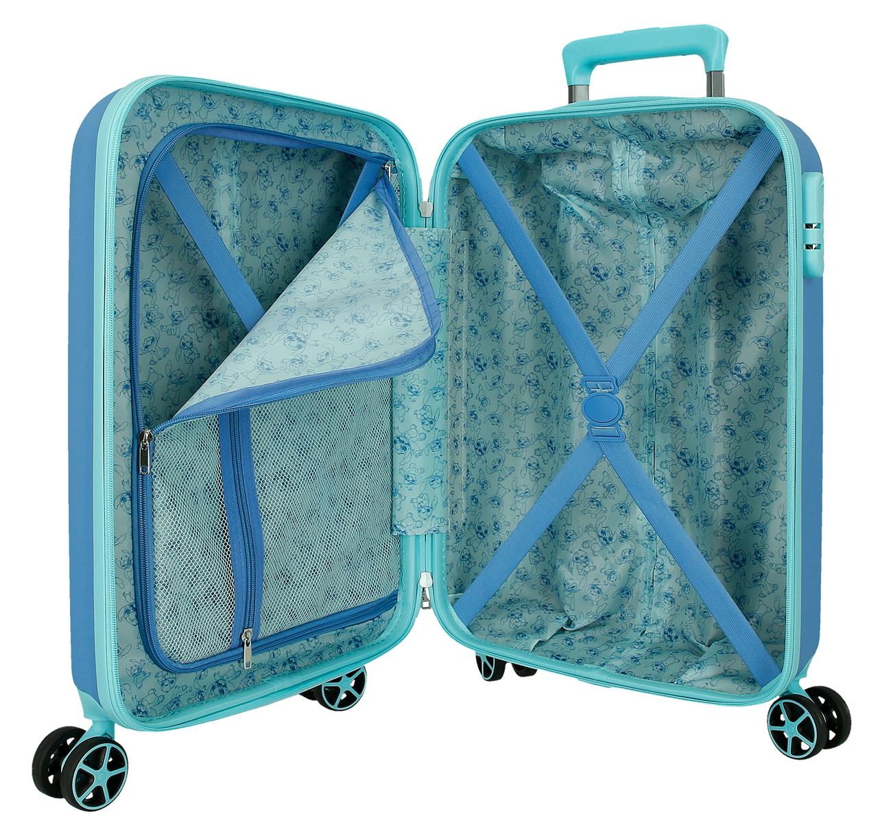 5449522 SET/2 TROLLEY ABS 55-60CM. C/EXP. 4R. TRAVELING WITH