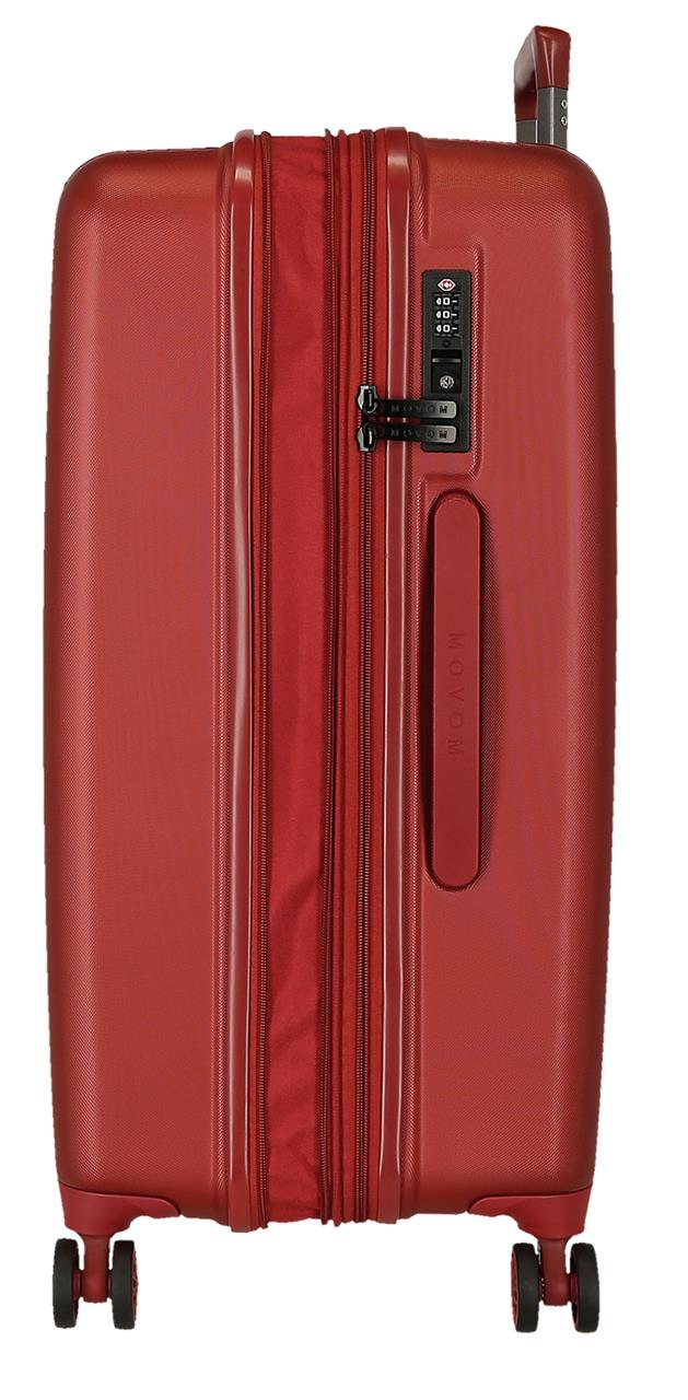 3489244 TROLLEY ABS 68CM. C/EXP. 4R. IRONMAN ROUGE