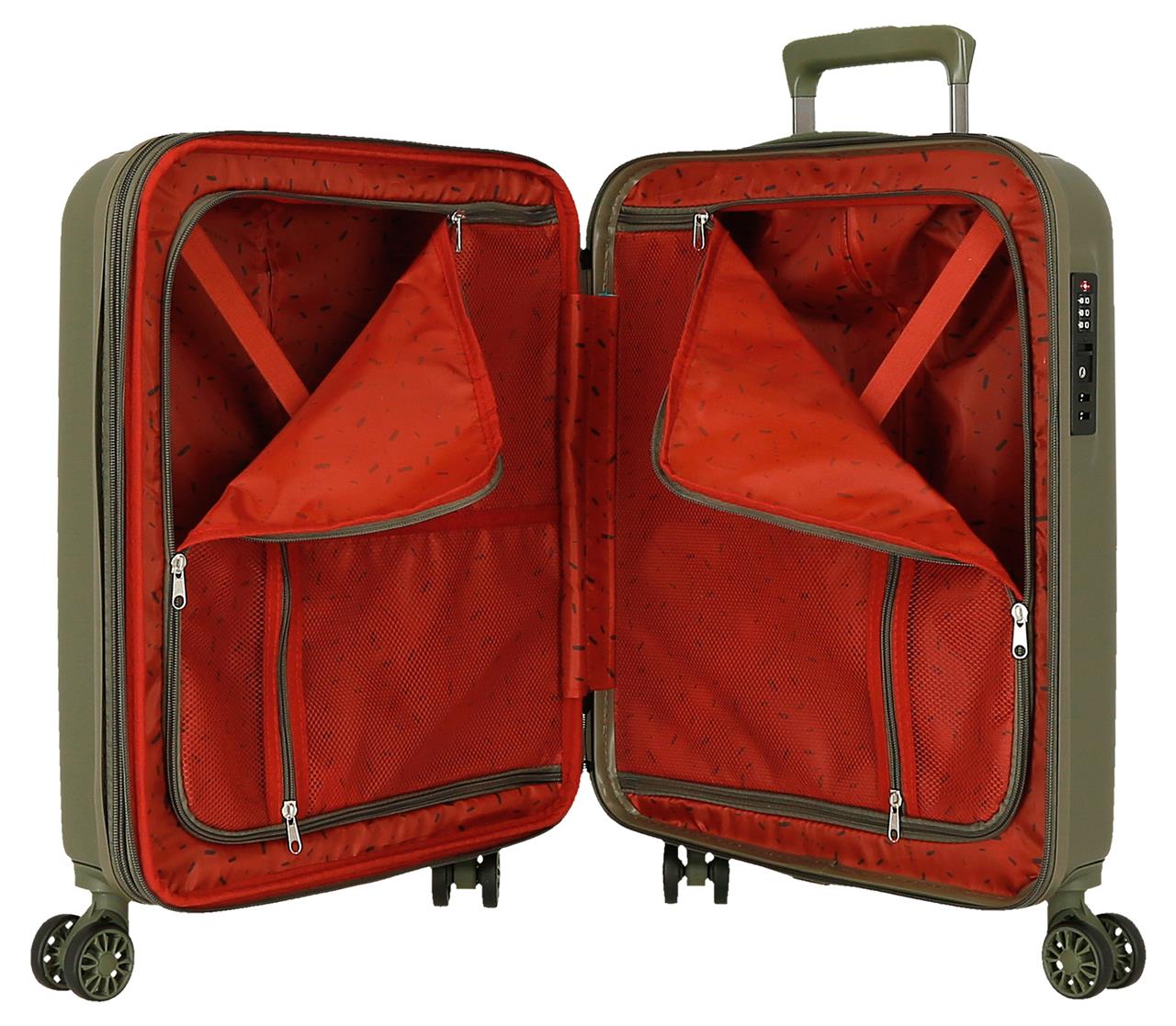 3498642 TROLLEY ABS 55CM.4R.C/EXP. STAR WARS GREEN