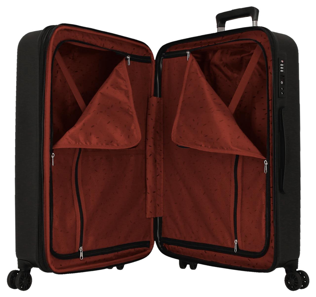 3499241 TROLLEY ABS 68CM. C/EXP. 4R. STAR WARS BLACK