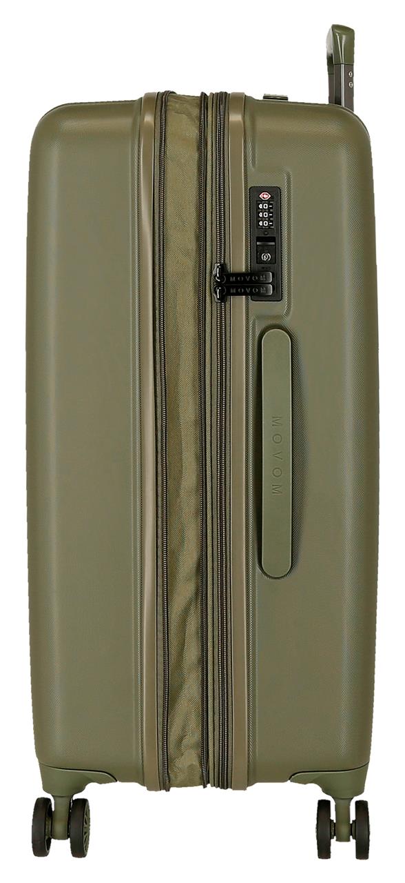 3499242 TROLLEY ABS 68CM. C/EXP. 4R. STAR WARS GREEN