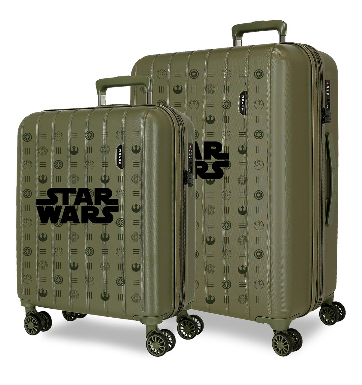 3498942 SET/2 TROLLEY ABS 55-65CM.4R.C/Exp. STAR WARS ZIELONY