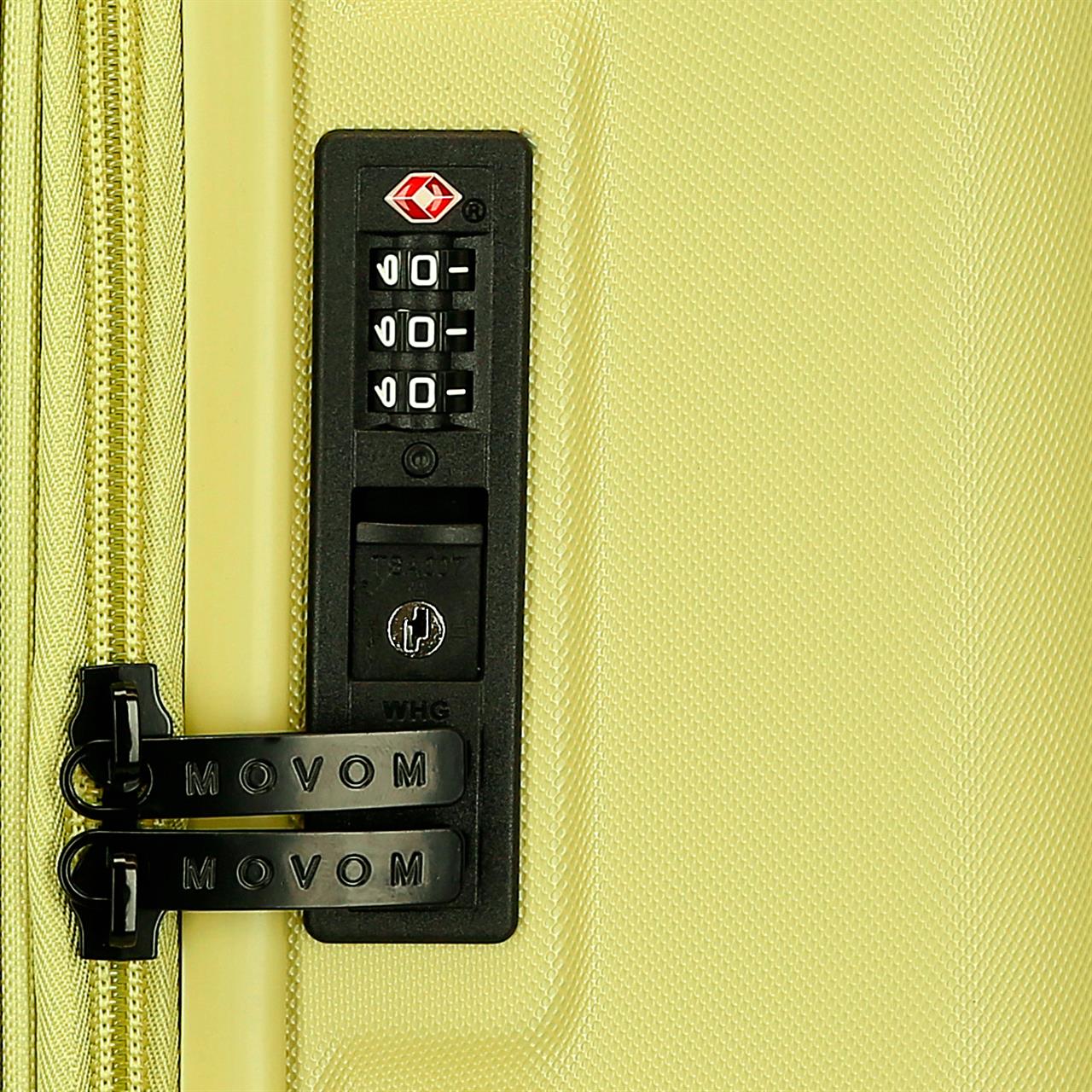 3518643 TROLLEY ABS 55CM.4R.C/EXP. MINNIE YELLOW LINE