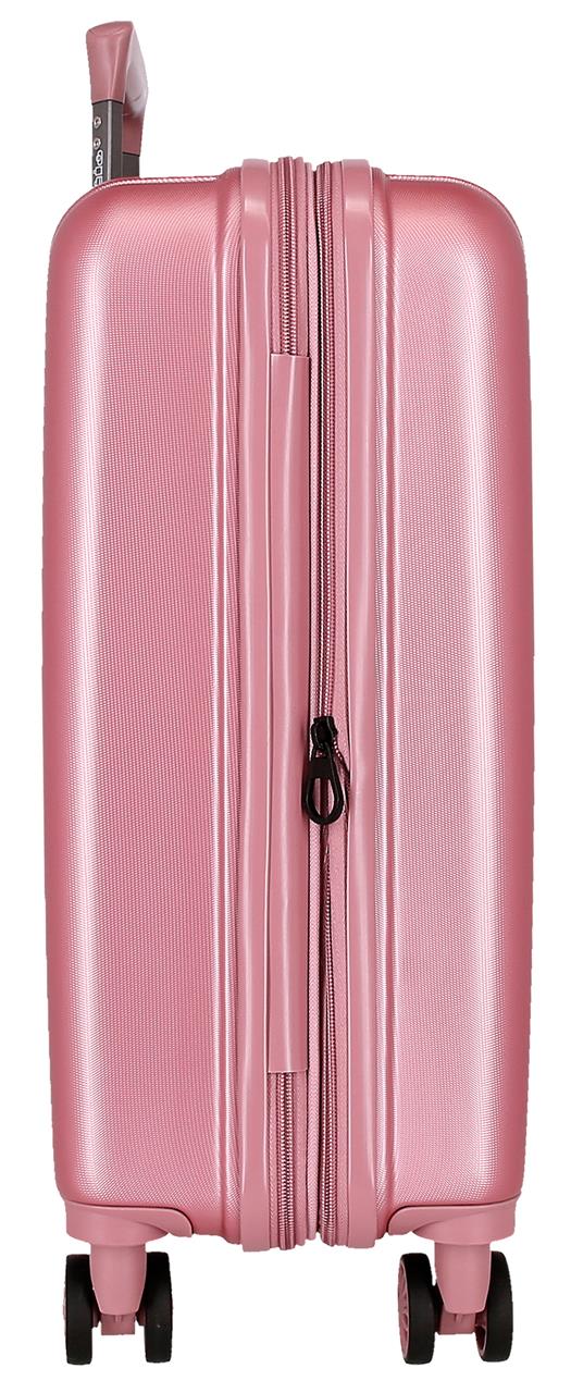 3518644 TROLLEY ABS 55CM.4R.C/EXP. MINNIE LOVE ROSA