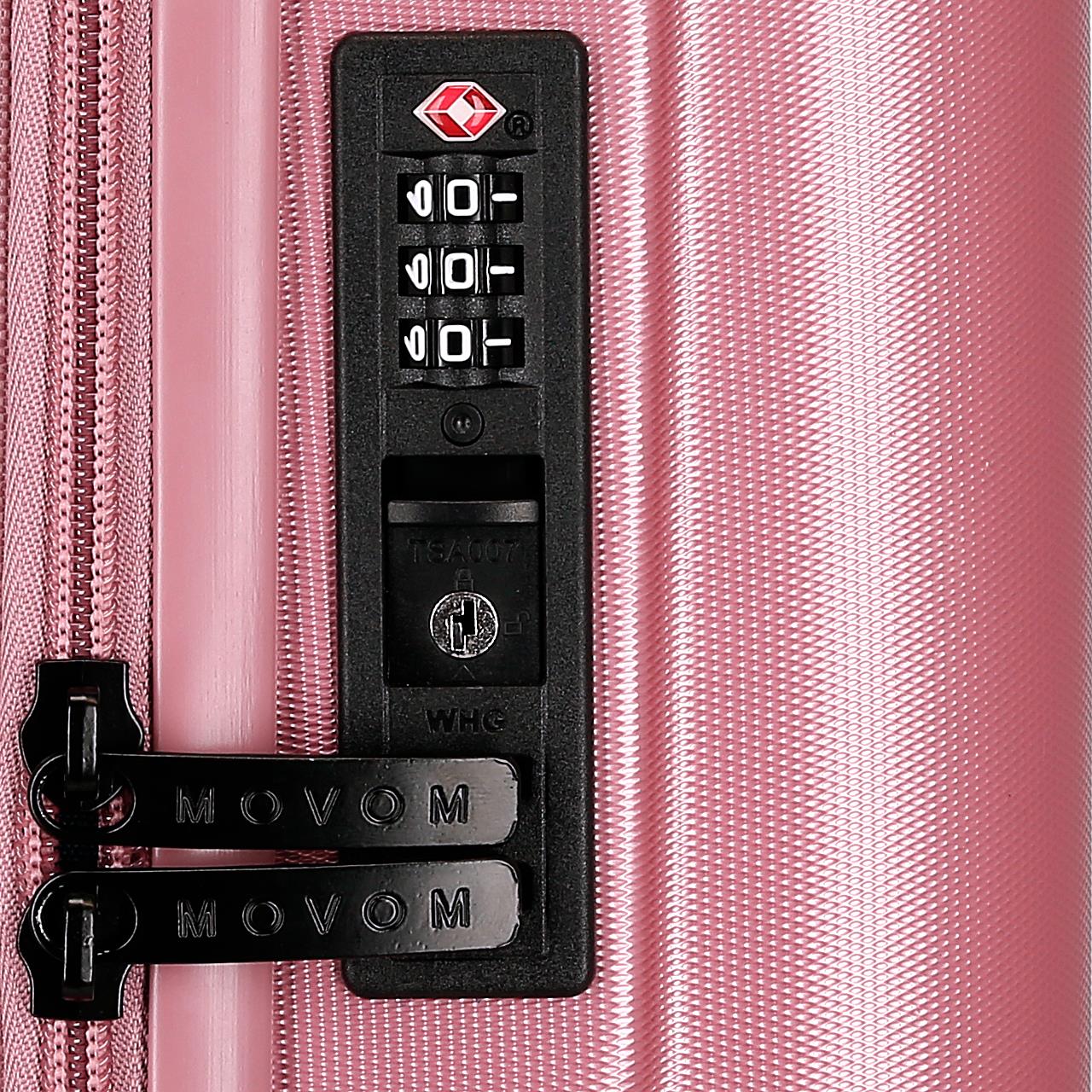 3518644 TROLLEY ABS 55CM.4R.C/EXP. MINNIE LOVE ROSA