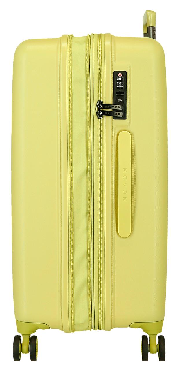 3519243 TROLLEY ABS 68CM. C/EXP. 4R. MINNIE LINHA AMARELA