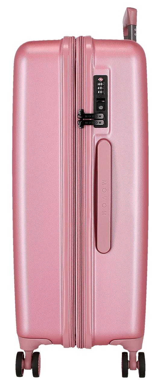 3518944 SET/2 TROLLEY ABS 55-65CM.4R.C/EXP. MINNIE AMOUR ROSE