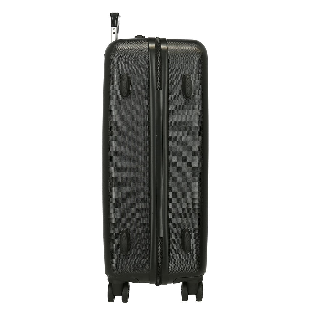 SET/2 TROLLEY ABS 55-65CM.4R. TEAM AVENGERS BLACK C.102