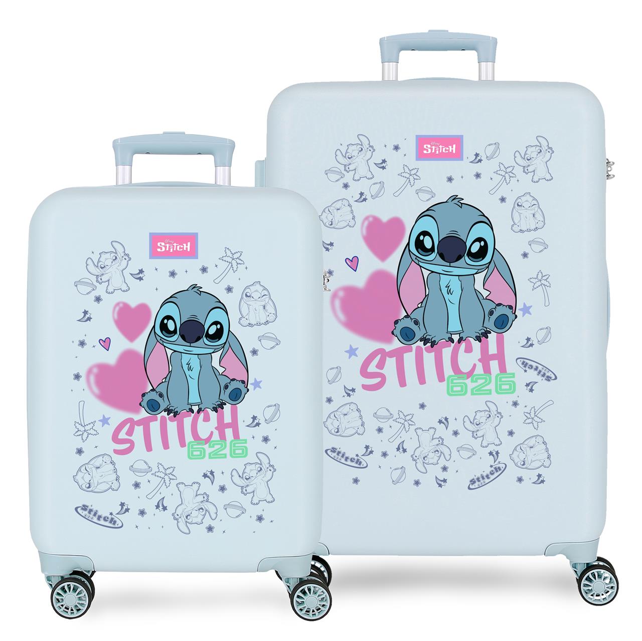 3291441 SET/2 TROLLEY ABS 55-65CM. 4R. STICHHERZEN BLAU CL