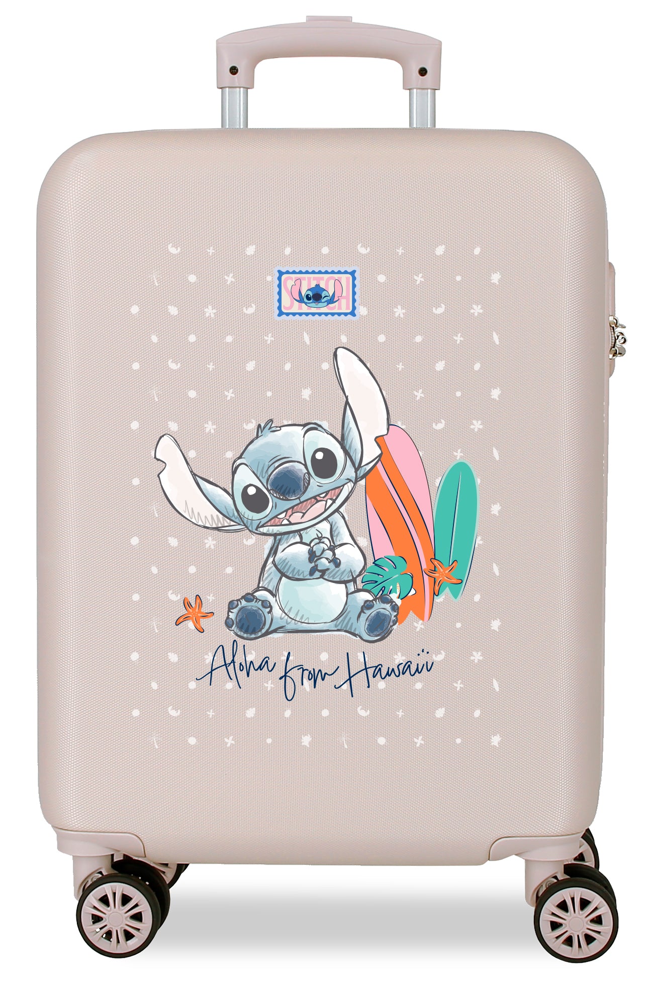 3311143 TROLLEY ABS 55CM. 4R. PUNTO DALLE HAWAII BEIGE