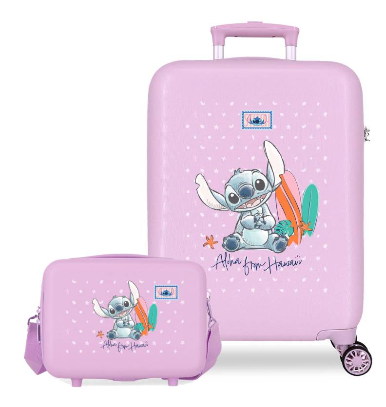 Pack Cabin suitcase + neceser STITCH FROM HAWAII DISNEY