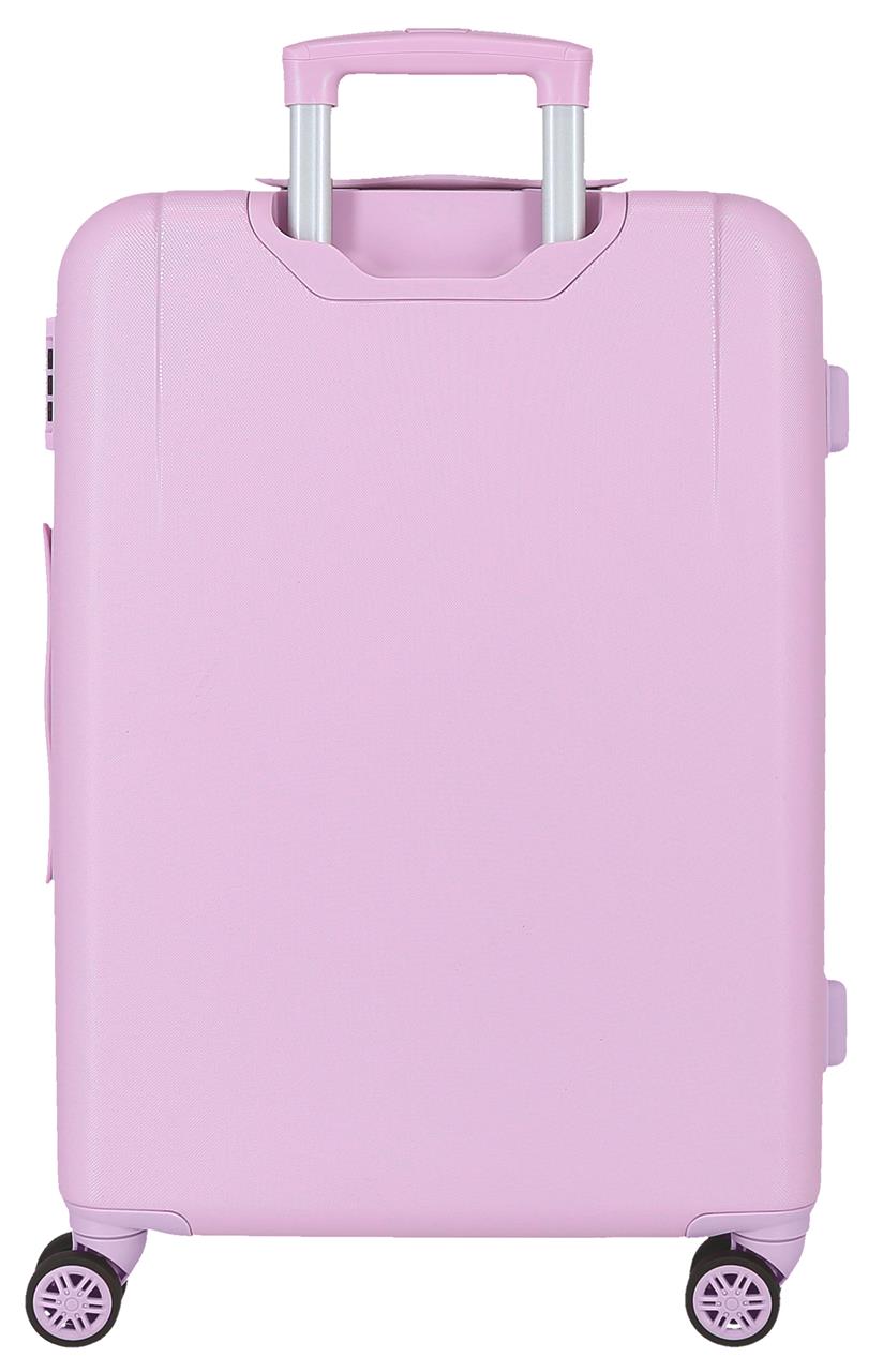 3461241 TROLLEY ABS 65CM. 4R. KUROMI RETROPOP LILAC