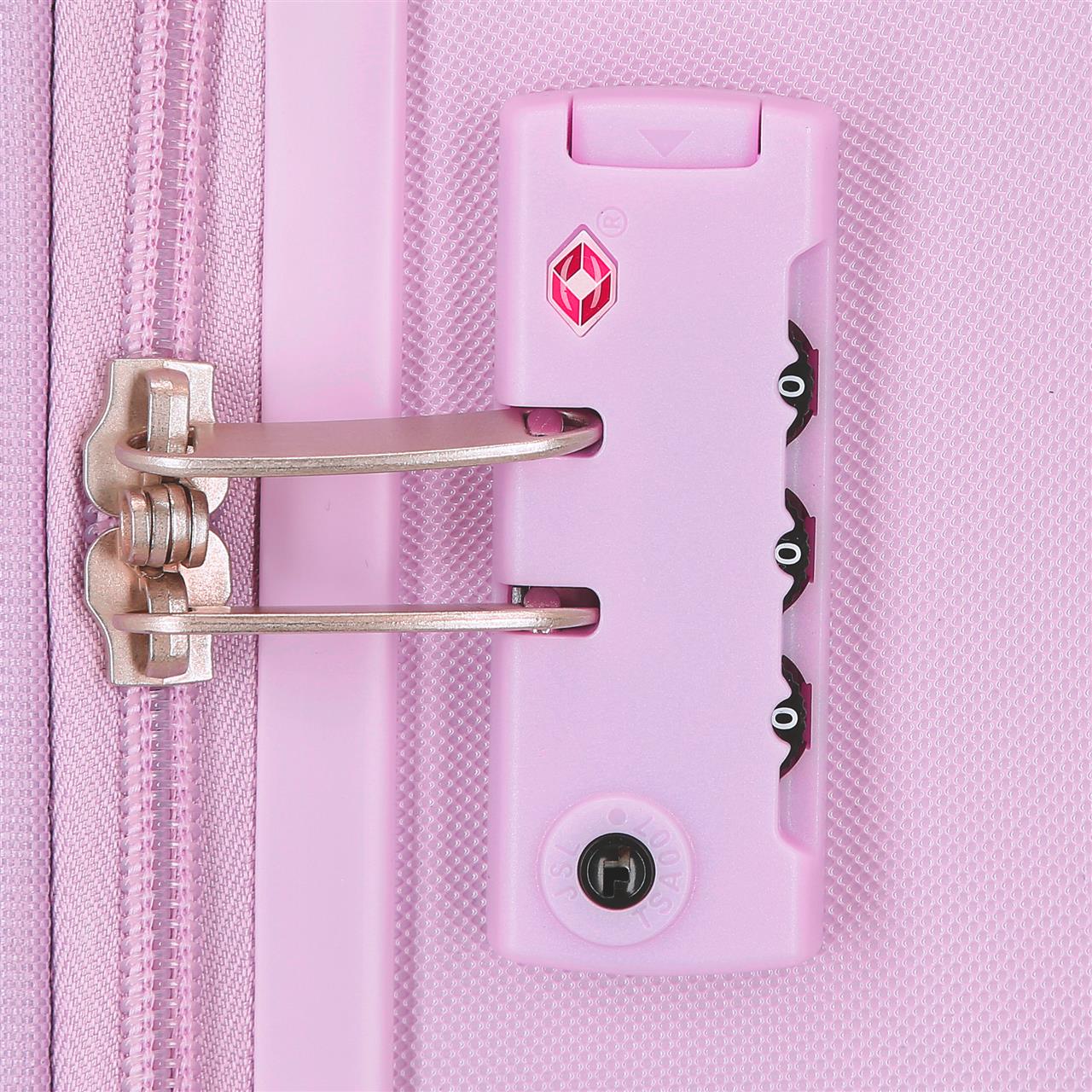 3461241 TROLLEY ABS 65CM. 4R. KUROMI RETROPOP LILAC