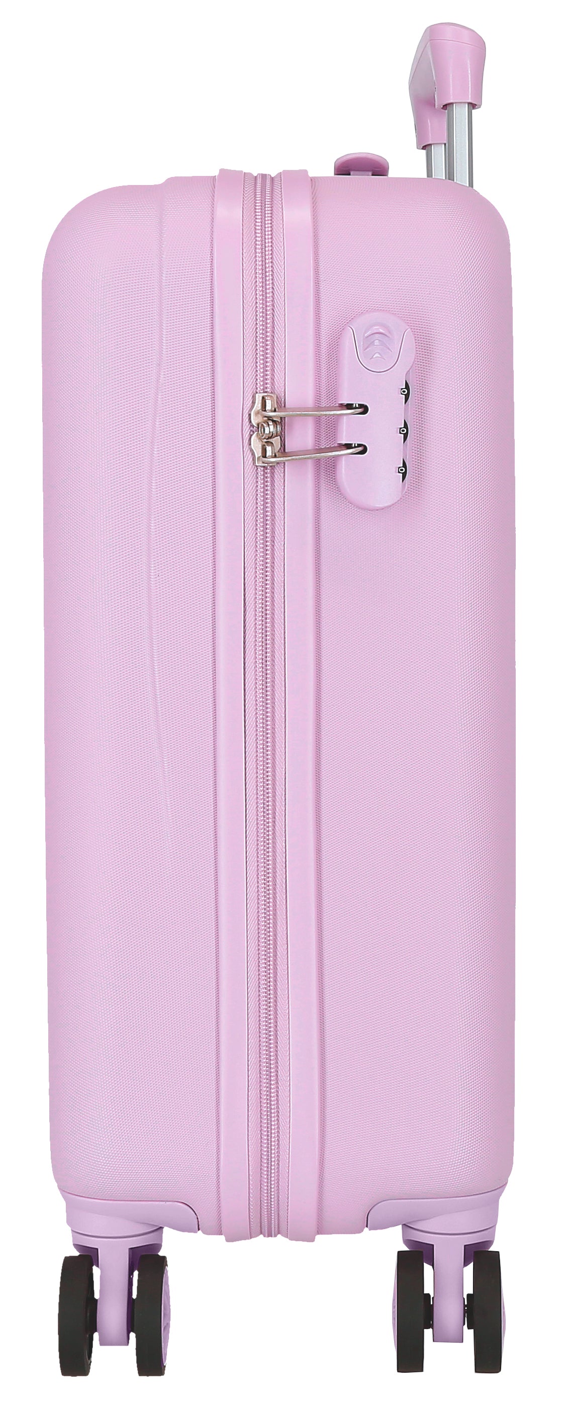 TROLLEY ABS 55CM.4R. HANNAH MONTANA LILLA