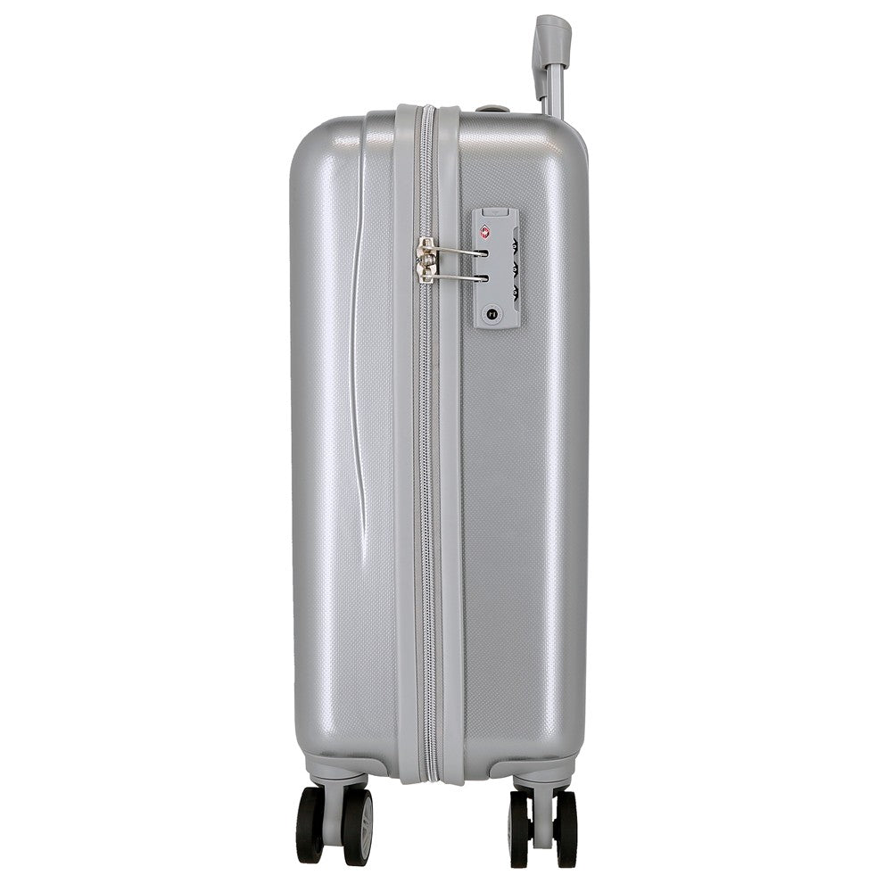 TROLLEY ABS 55CM.4R. THE MANDALORIAN ECCO COME SILVER C
