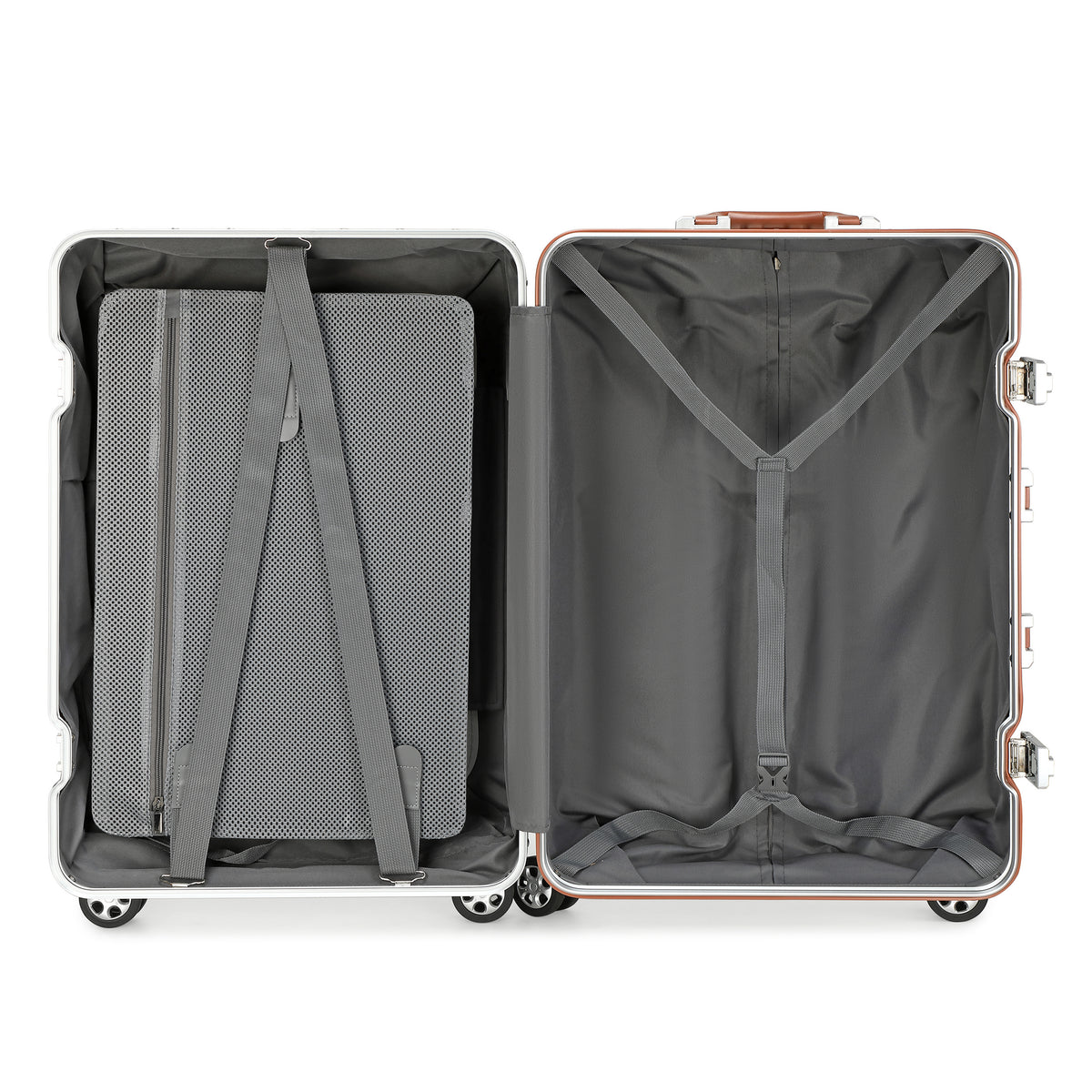 GREENWICH medium expandable suitcase 67cm ALUMINUM FRAME BANGKOK