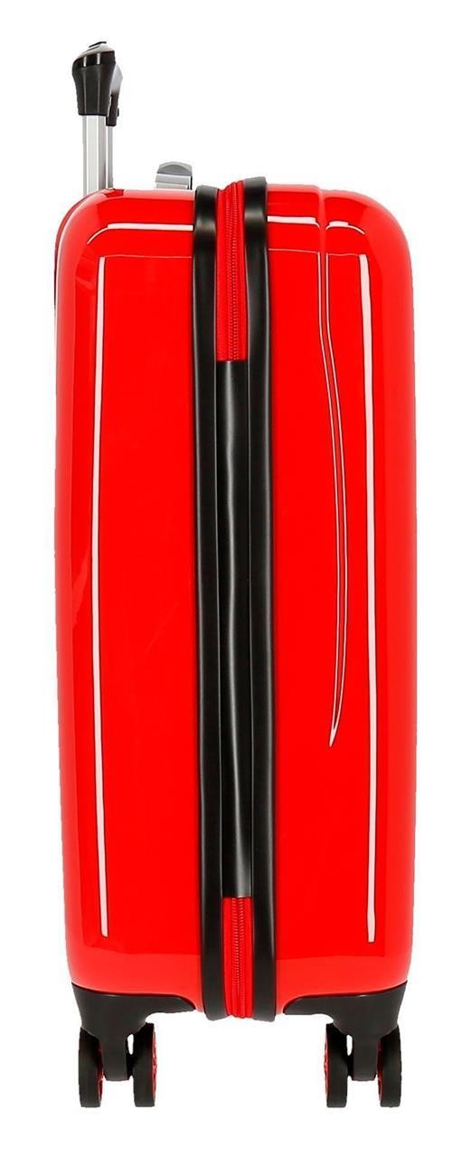 3671726 TROLLEY ABS 55CM.4R MICKEY Y MINNIE LONDON VERMELHO