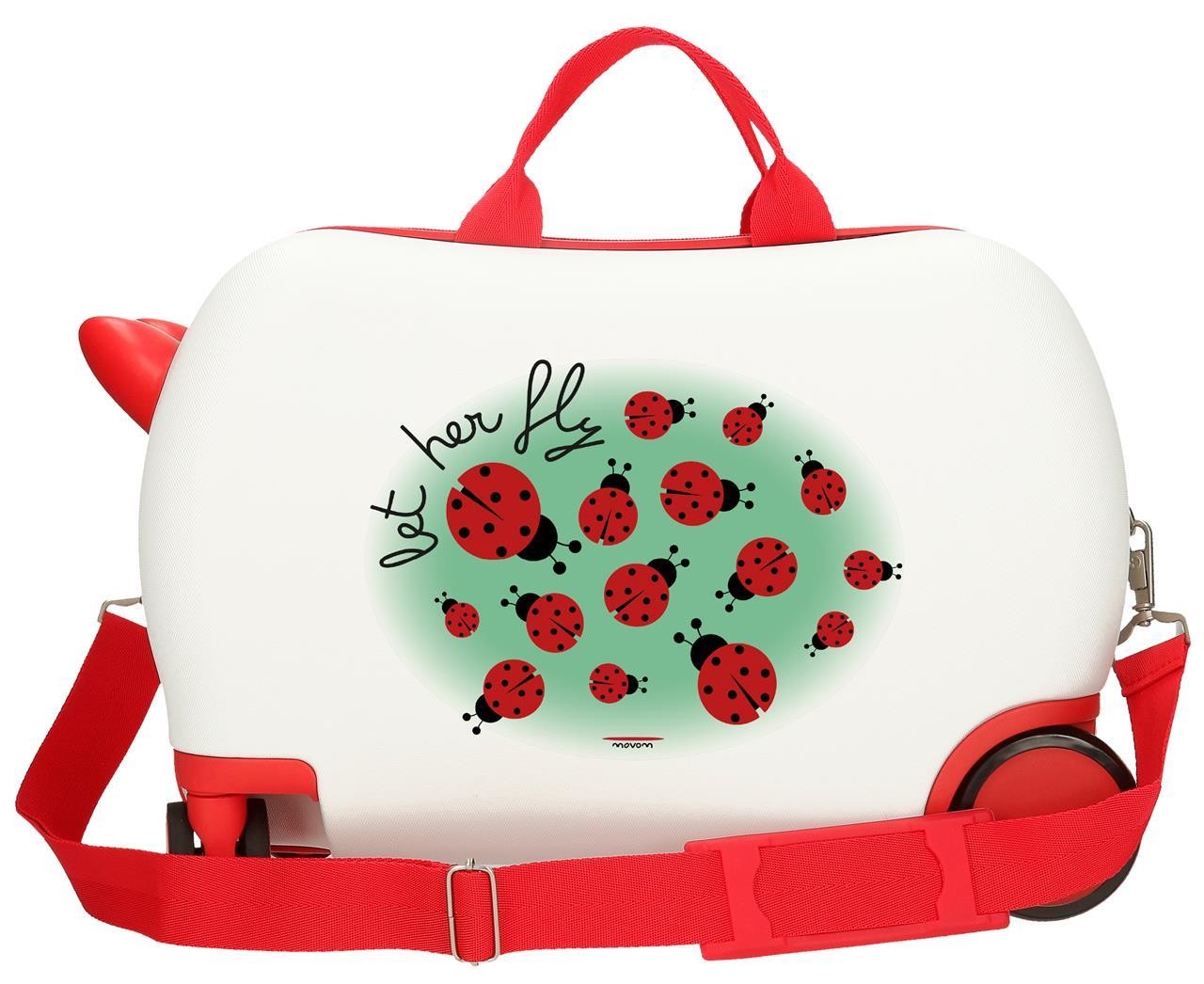3721062 Maleta INF.ABS 4R.(2 MULTI.) 45CM.MOVOM LET HER FLY