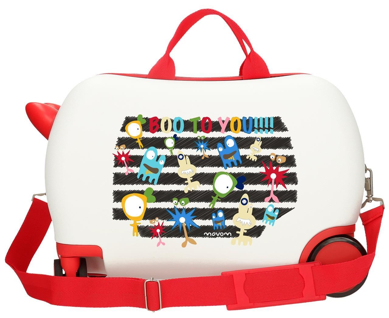 3721066 Maleta INF.ABS 4R.(2 MULTI.) 45CM. MOVOM BOO TO YOU