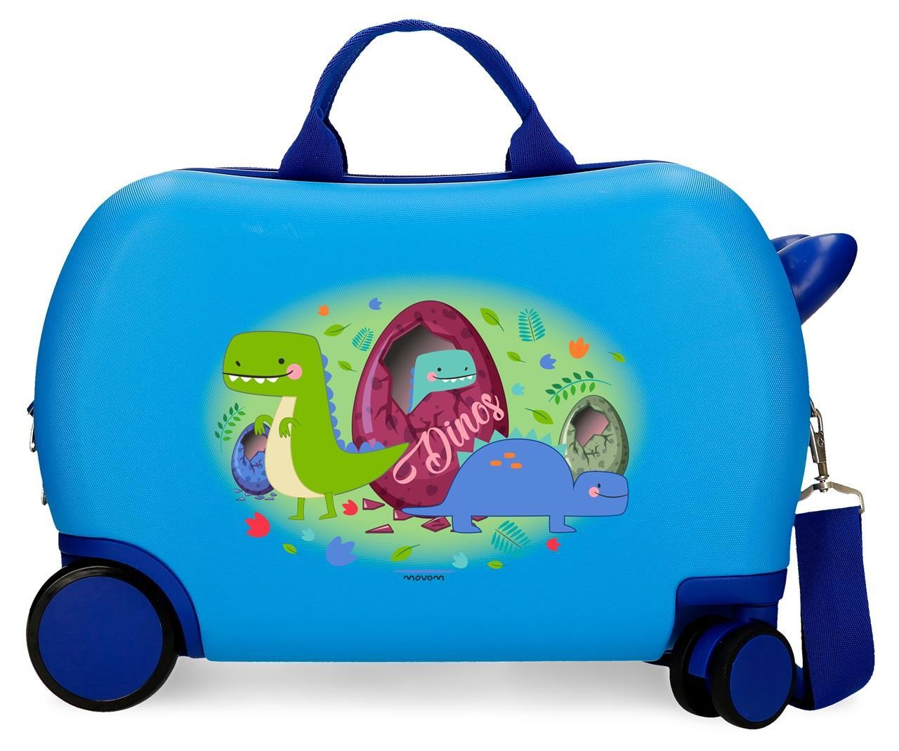3721067 Maleta INF.ABS 4R.(2 MULTI.) 45CM.MOVOM DINOS