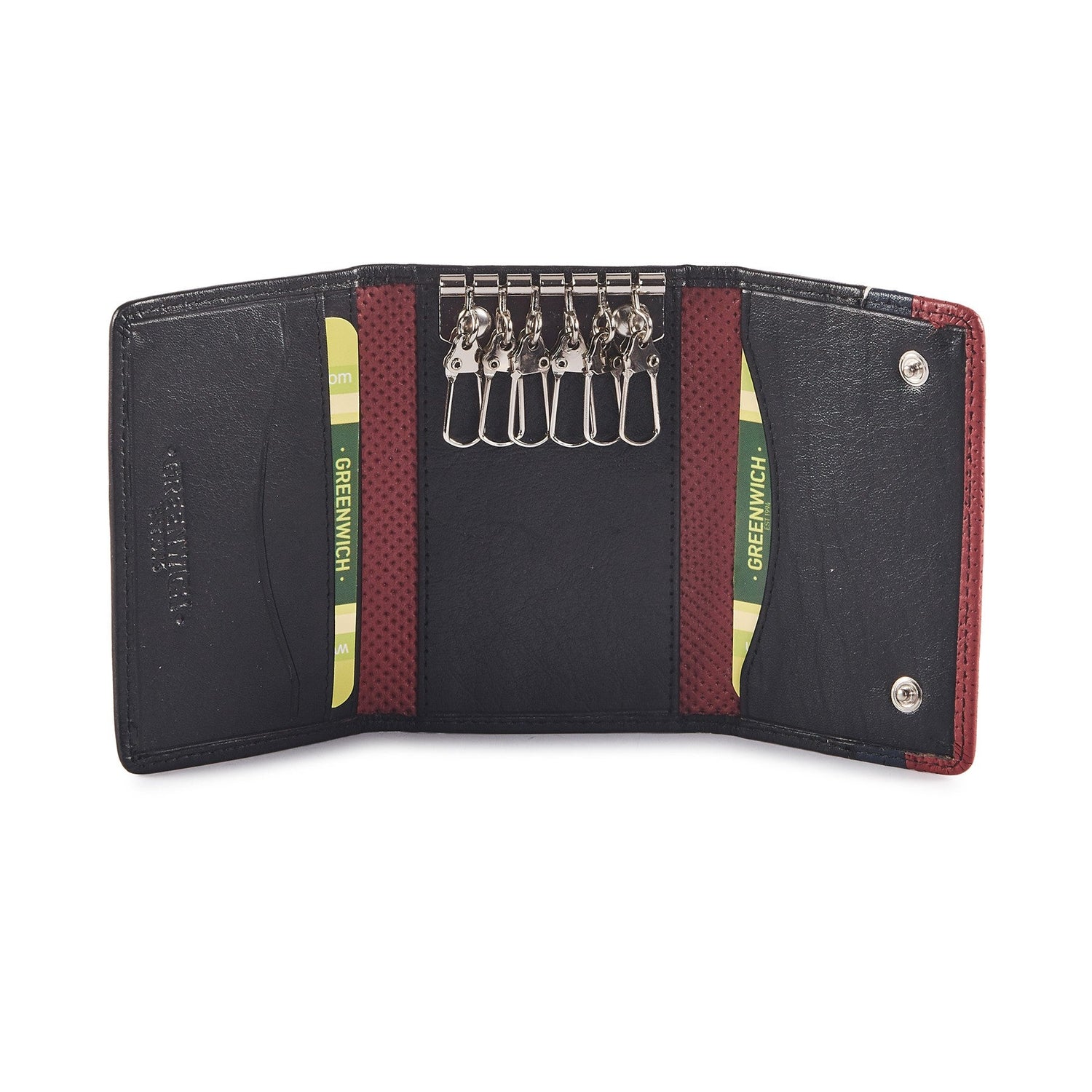 GREENWICH Carder/Lederschlüsselkette - Nil