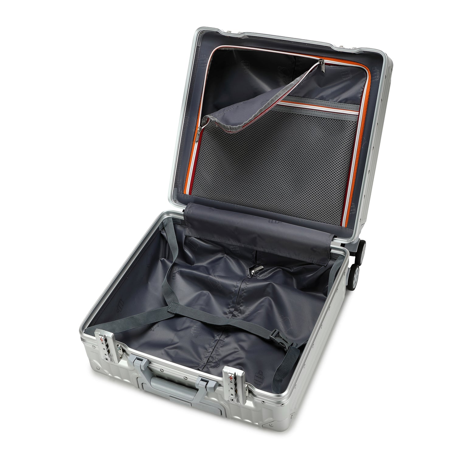 GREENWICH business trolley 4R-Aluminium frame CANNES