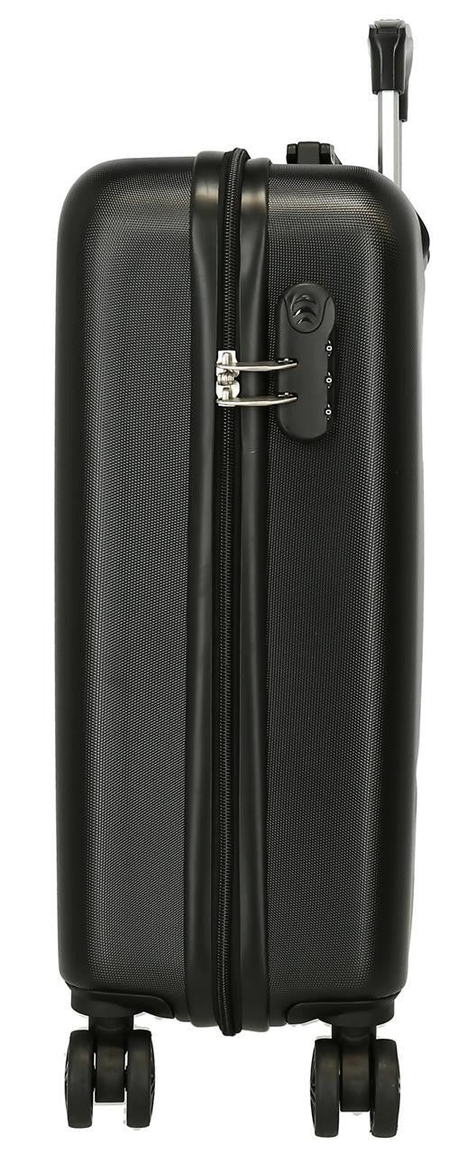 3821121 TROLLEY ABS 55CM.4R. MICKEY STUD NOIR