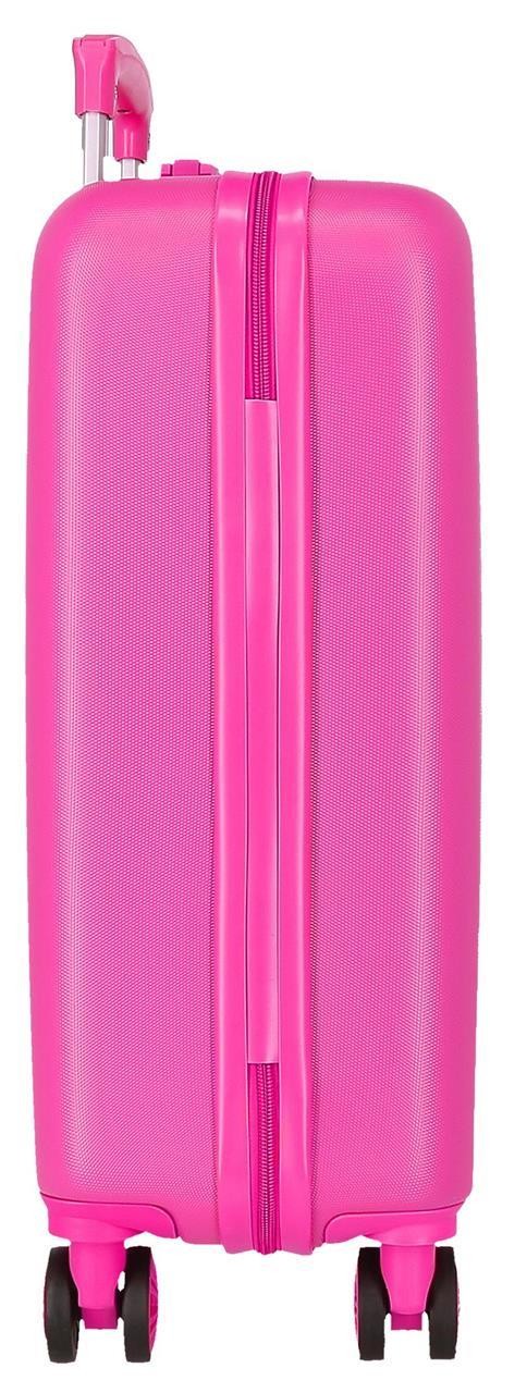 4021145 TROLLEY ABS 55CM.4R. MINNIE GEOMETRIC Fuksia