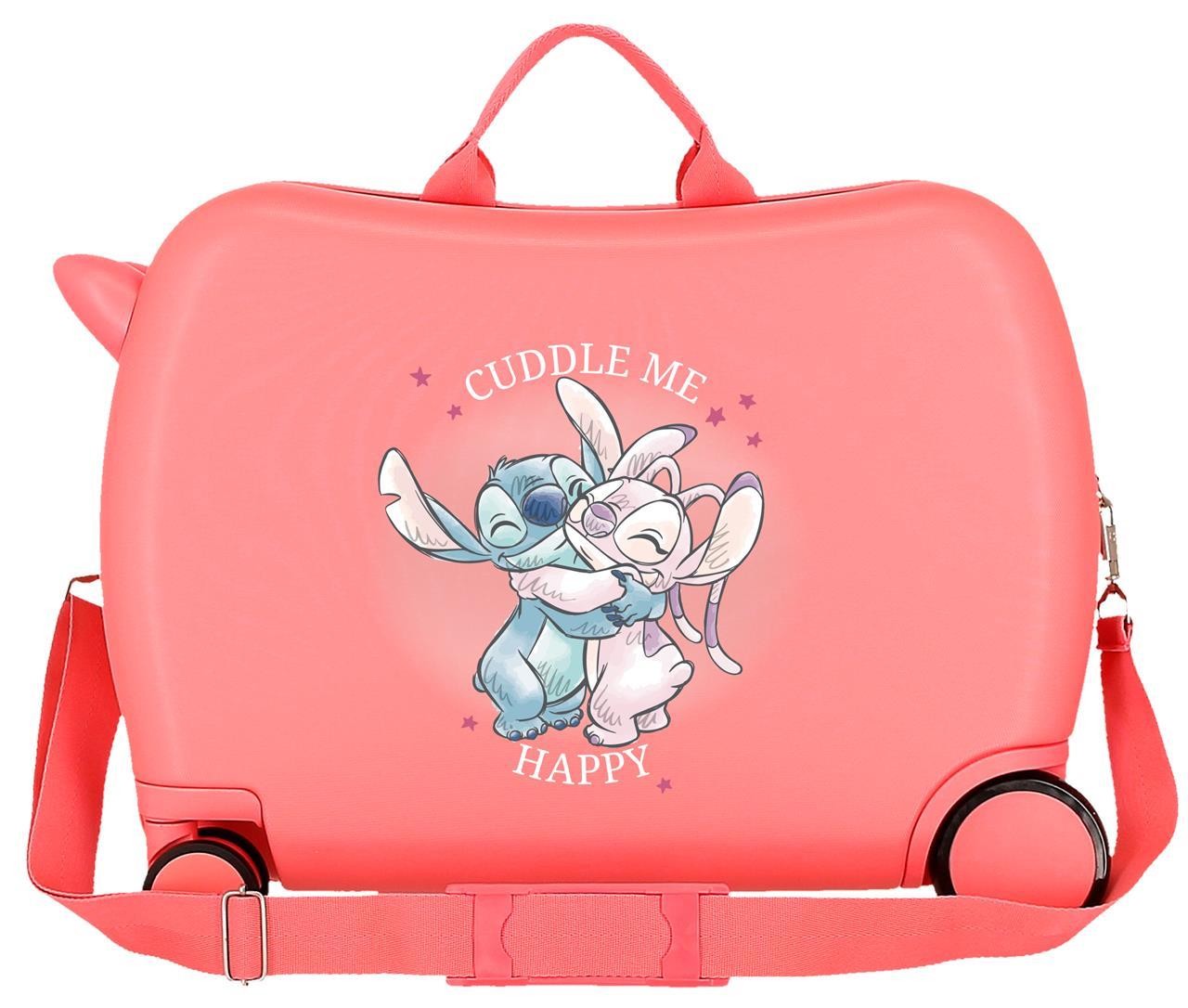 4049843 Maleta INF.ABS 4R. (2.MULTI) STITCH CUDDLE ME KORALLE