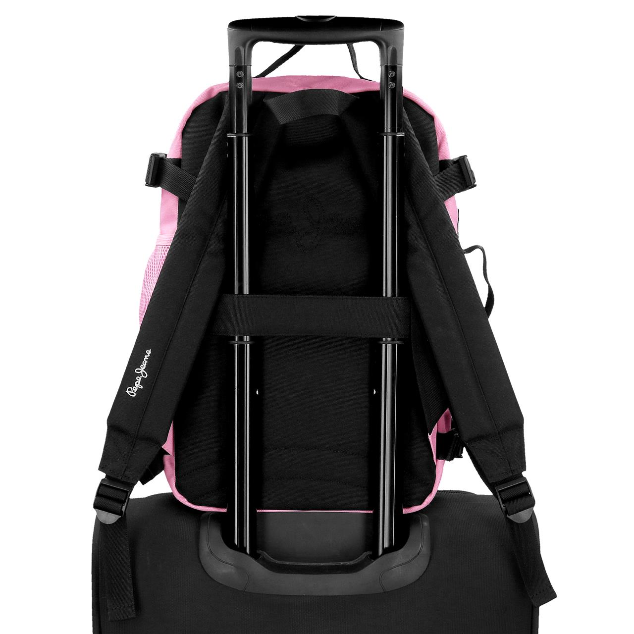 63225C9 ADAP-RUCKSACK. 40CM. PJL ARIS BUNTES ROSA