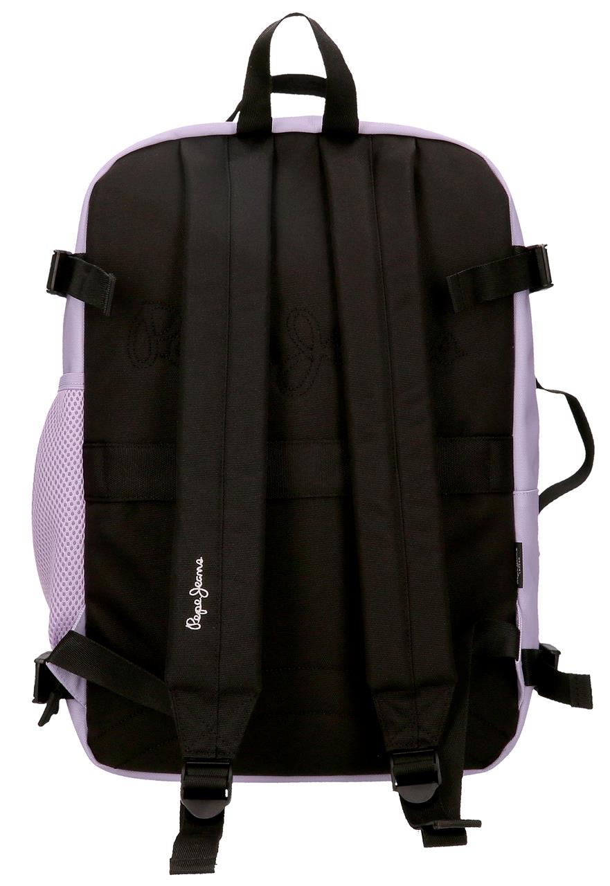 63228H2 ADAP BACKPACK. 44CM. PJL ARIS COLORFUL LILAC