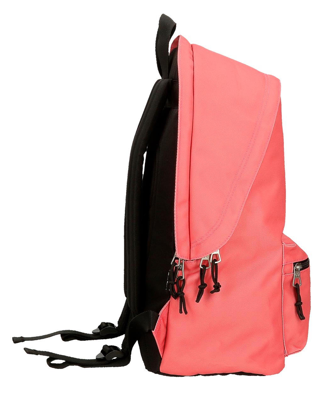 63224A4 KOMPLETTHALTER-RUCKSACK. 44CM 2C. PJL ARIS BUNTE KORALLE ODER