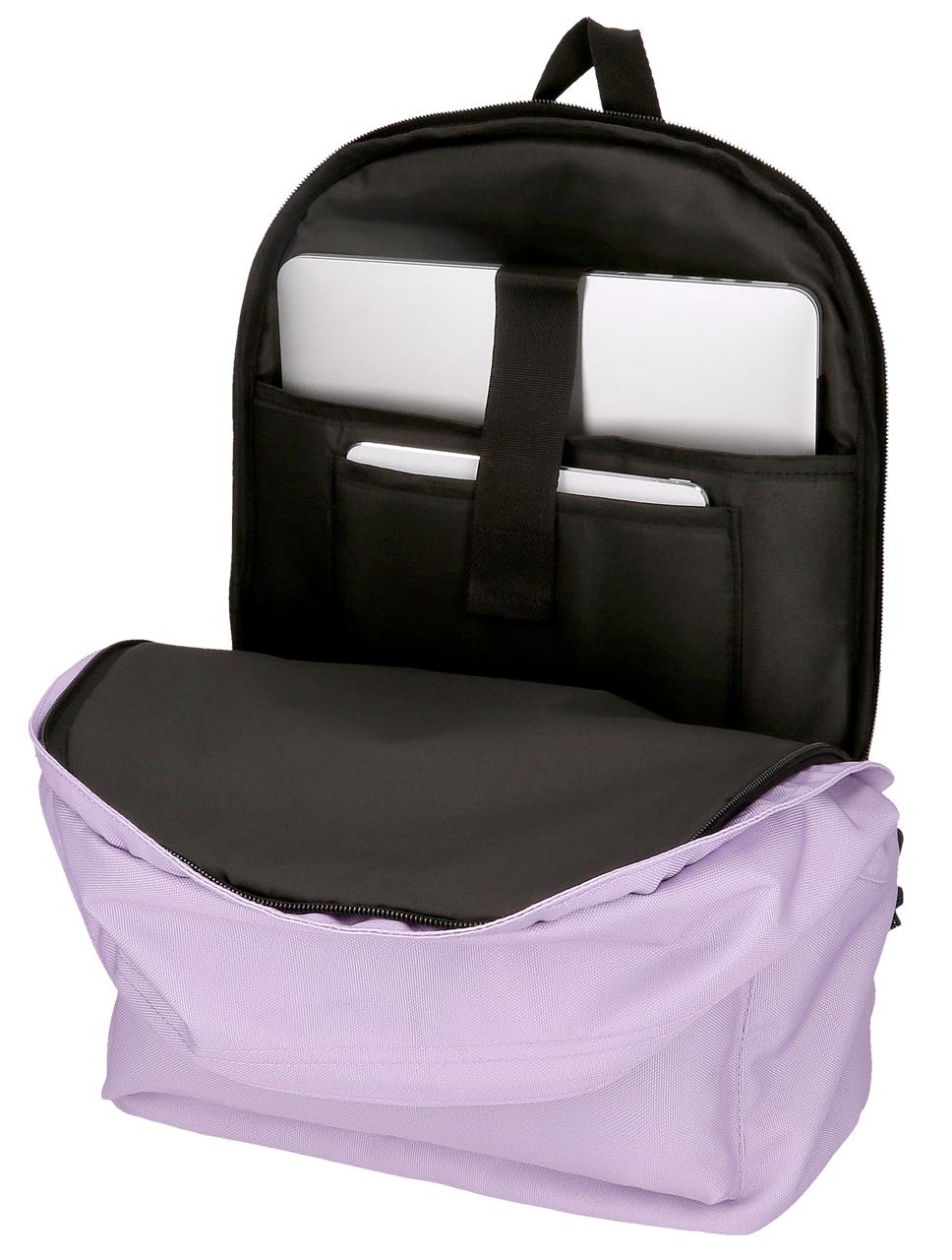 63224H2 MORDER HOLDER RUCKSACK. 44CM 2C. PJL ARIS BUNTES LILA