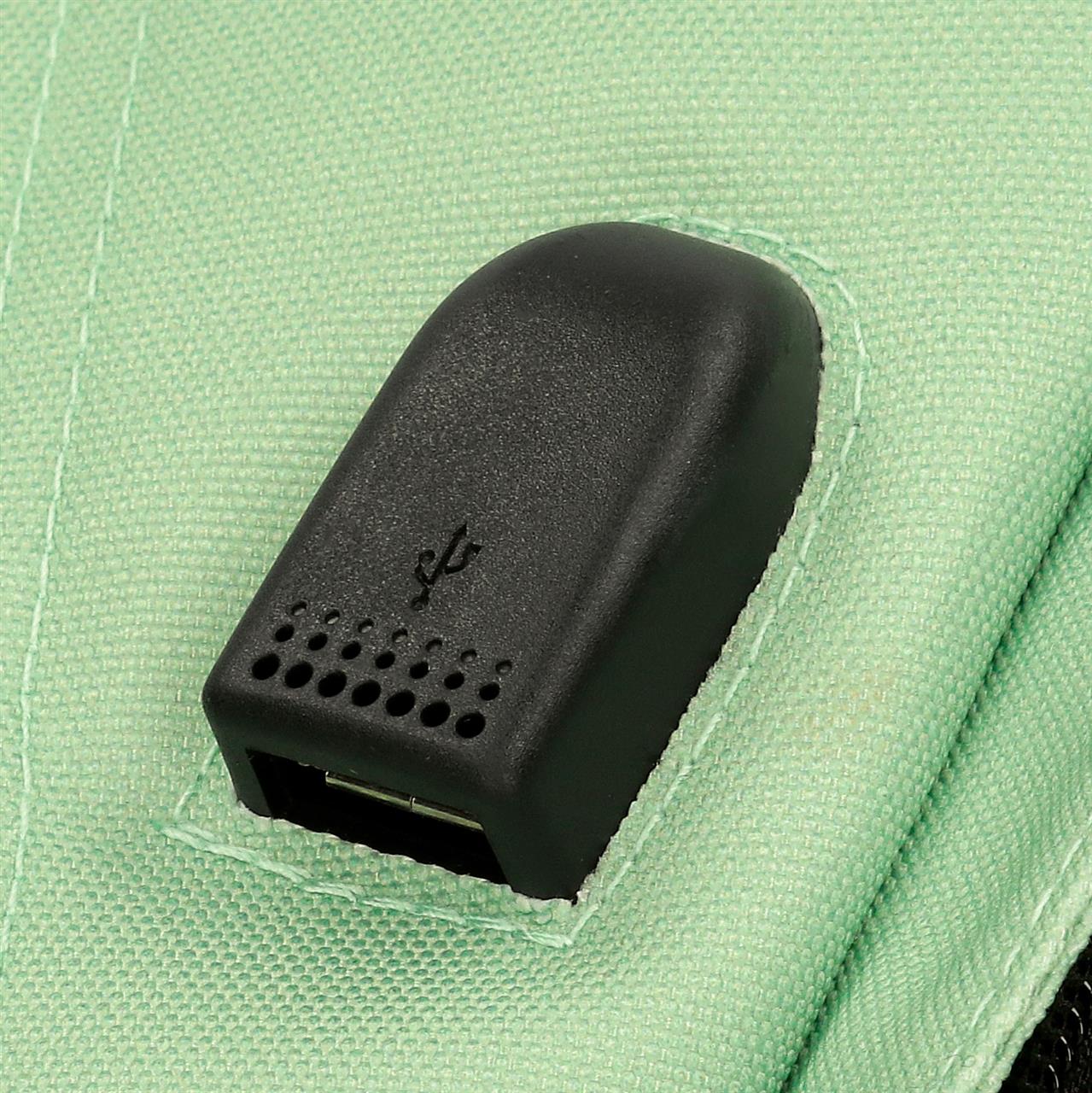 63224P5 PORTE-CORDON DE SAC À DOS + SUPPORT TOUT. 44CM2C. PJL ARIS COLO