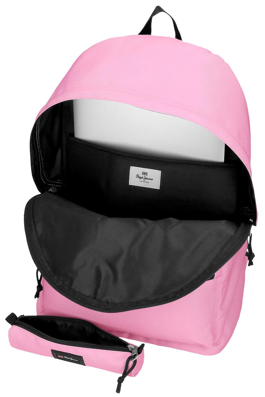 63292C9 RUGZAK SNOERHOUDER + ALLES KOFFER. 44CM. PJL ARIS KLEURFU