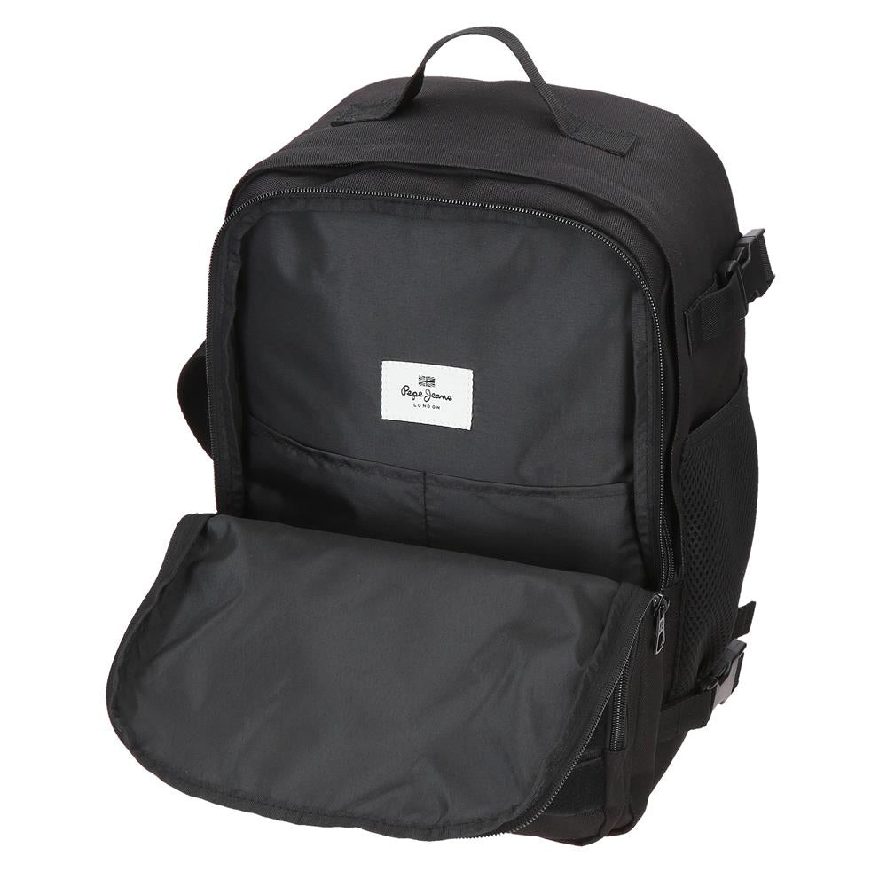 6332521 ADAP BACKPACK. 40CM. PJL ARIS EVERGREEN BLACK