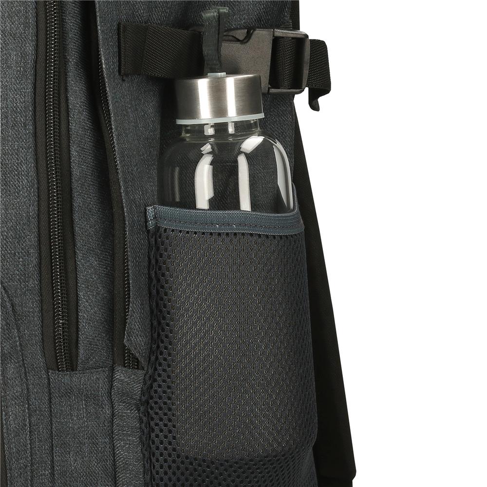 63325C8 ADAP-RUCKSACK. 40CM. PJL ARIS IMMERGRÜN DENIM DUNKEL