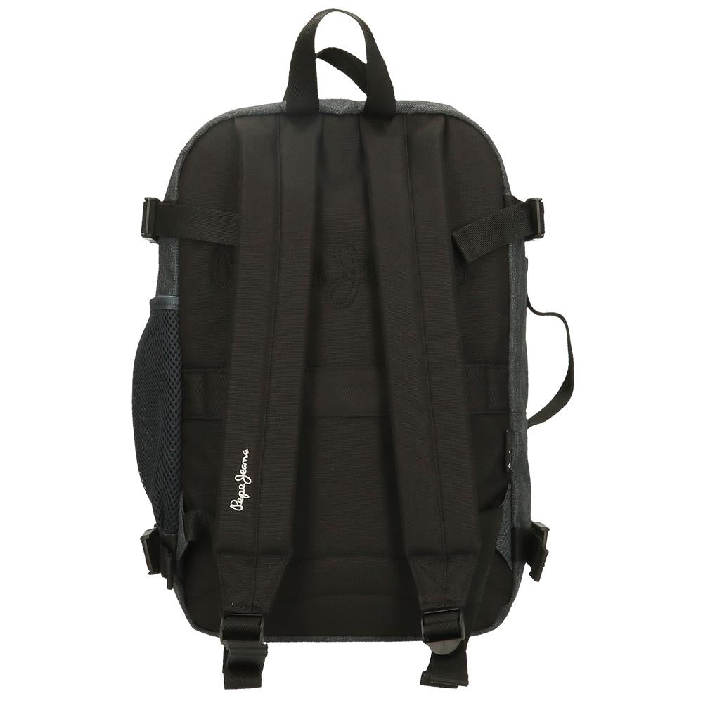 63325C8 ADAP-RUCKSACK. 40CM. PJL ARIS IMMERGRÜN DENIM DUNKEL