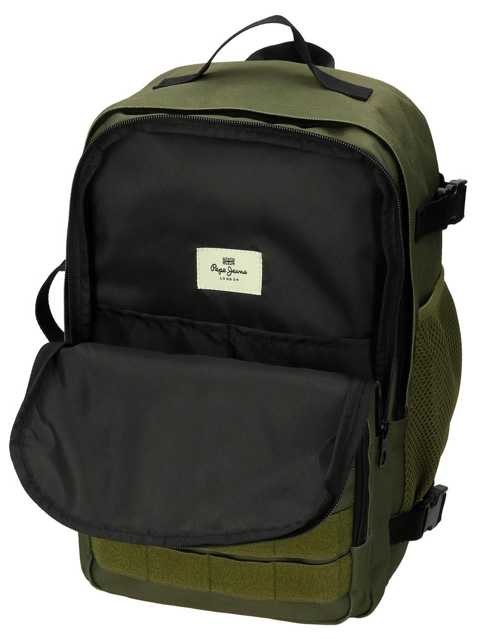 63325C3 ADAP-RUCKSACK. 40CM. PJL ARIS IMMERGRÜNES DUNKLES KHAKI