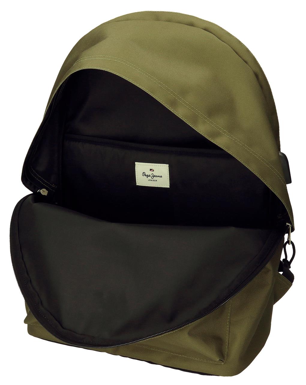 63324C3 SAC À DOS PORTE-CORDON. 44CM2C. PJL ARIS VERT PERMANENT