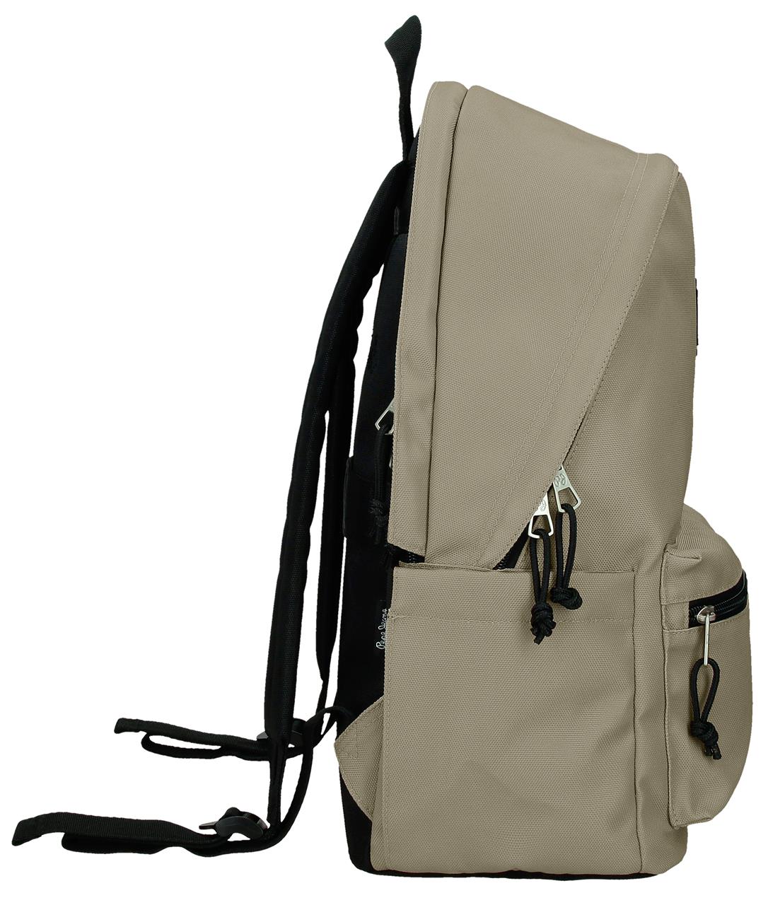 63324H5 MORDER HOLDER BACKPACK. 44CM 2C. PJL ARIS EVERGREEN TAUPE