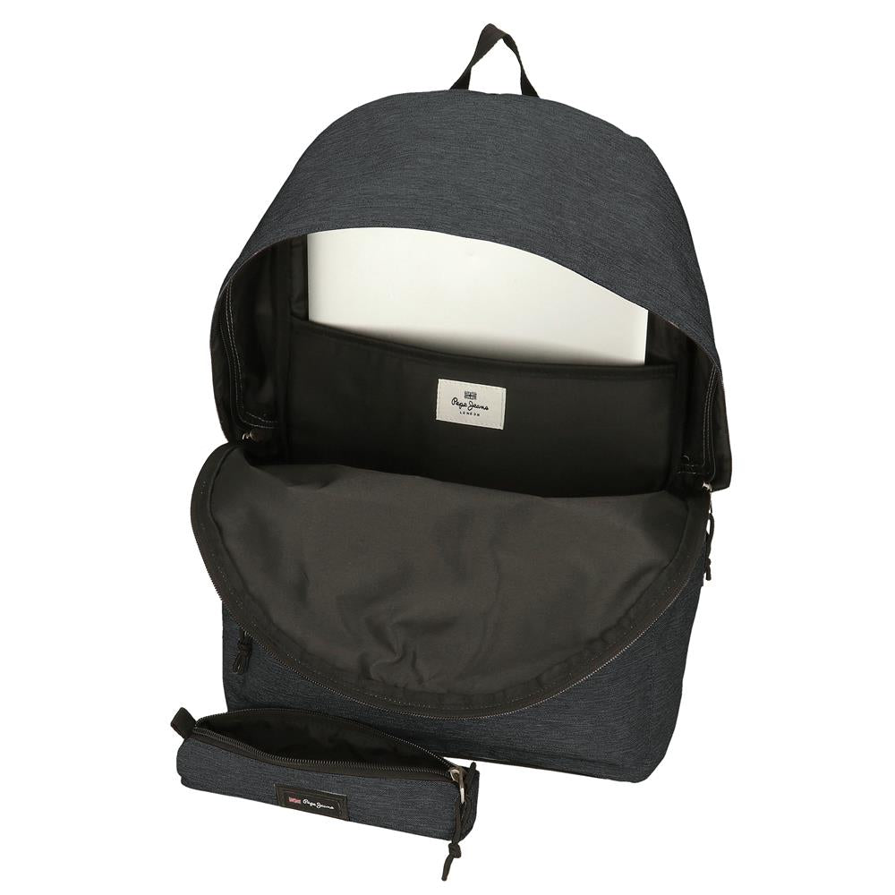 63392C8 BACKPACK CORD HOLDER + EVERYTHING CASE. 44CM. PJL ARIS EVERGRE